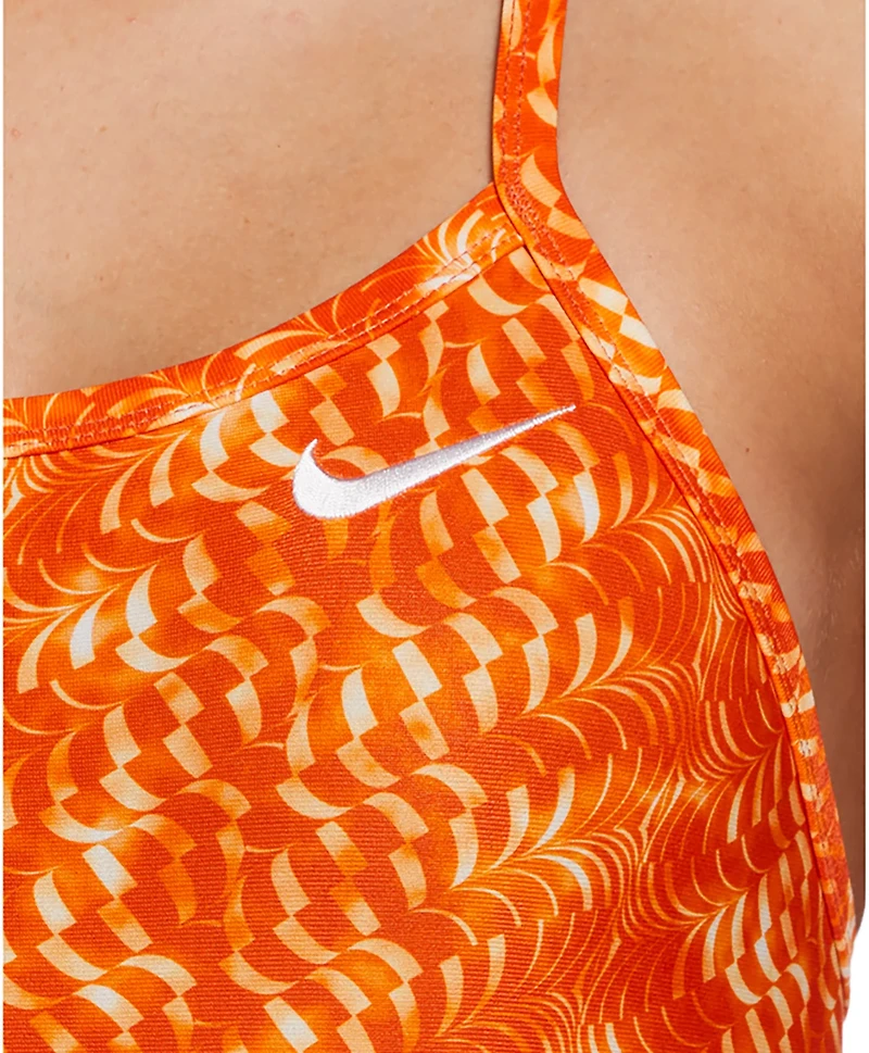 Nike Women's Hydrastrong Pool Lanes Racerback Swimsuit