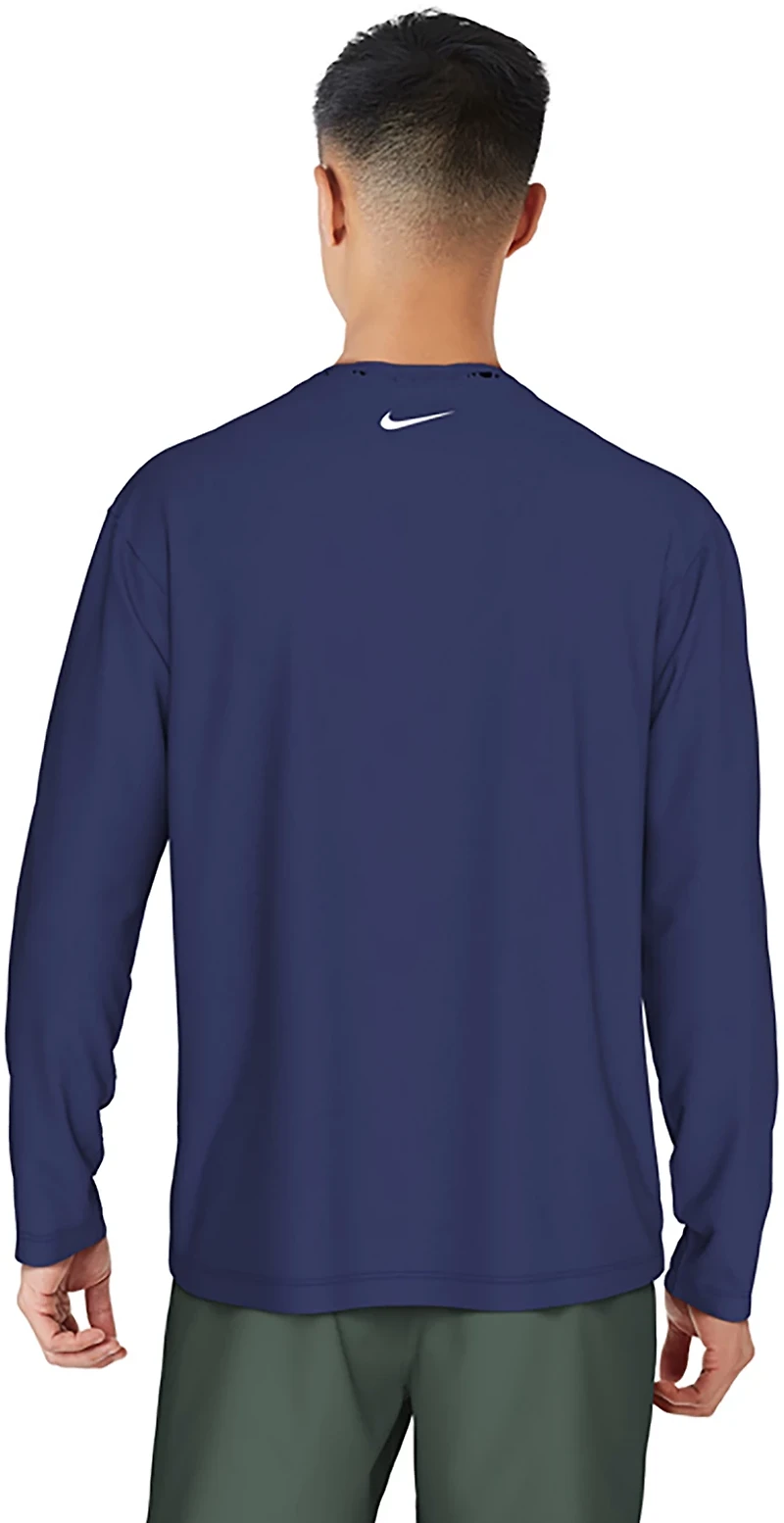 Nike Men's JDI Bubble Long Sleeve Hydroguard Swim Shirt