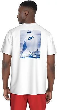 Nike Men's Sail Boat Hydroguard Short Sleeve Swim Shirt