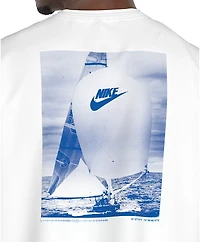 Nike Men's Sail Boat Hydroguard Short Sleeve Swim Shirt