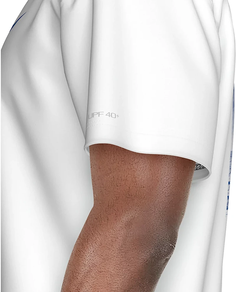 Nike Men's Sail Boat Hydroguard Short Sleeve Swim Shirt