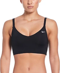 Nike Women's Effortless Essential V-Neck Midkini Swim Top