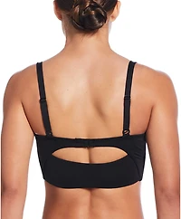 Nike Women's Effortless Essential V-Neck Midkini Swim Top