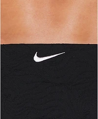Nike Women's Line Wave Jacquard Hipster Bikini Bottoms