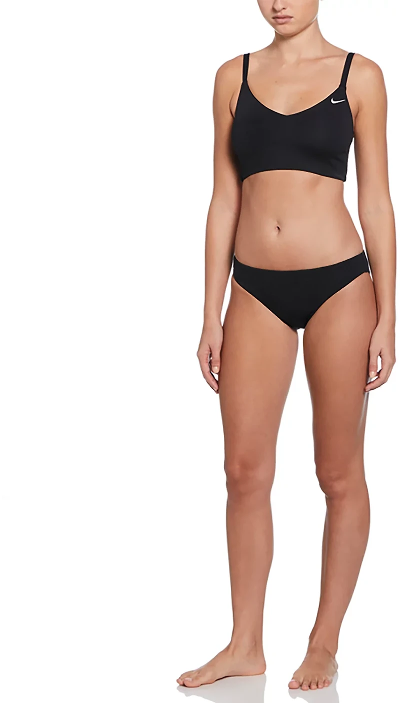 Nike Women's Line Wave Jacquard Hipster Bikini Bottoms