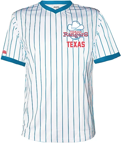 Stitches Men's Texas Rangers Rookie Graphic T-shirt