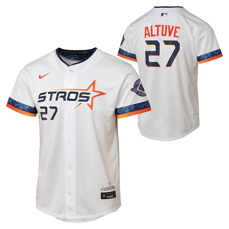 Nike Youth Houston Astros Jose Altuve Limited City Connect Player Jersey