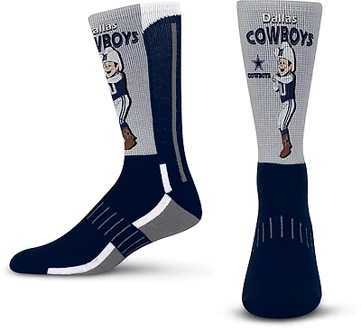 For Bare Feet Youth Dallas Cowboys Mascot Fever Socks