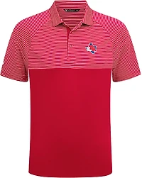 Levelwear Men's Texas Rangers Classic Stripes 3D Patch Short Sleeve Polo Shirt