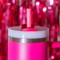 CharCharms 40 oz. Glitter Straws 6-Pack