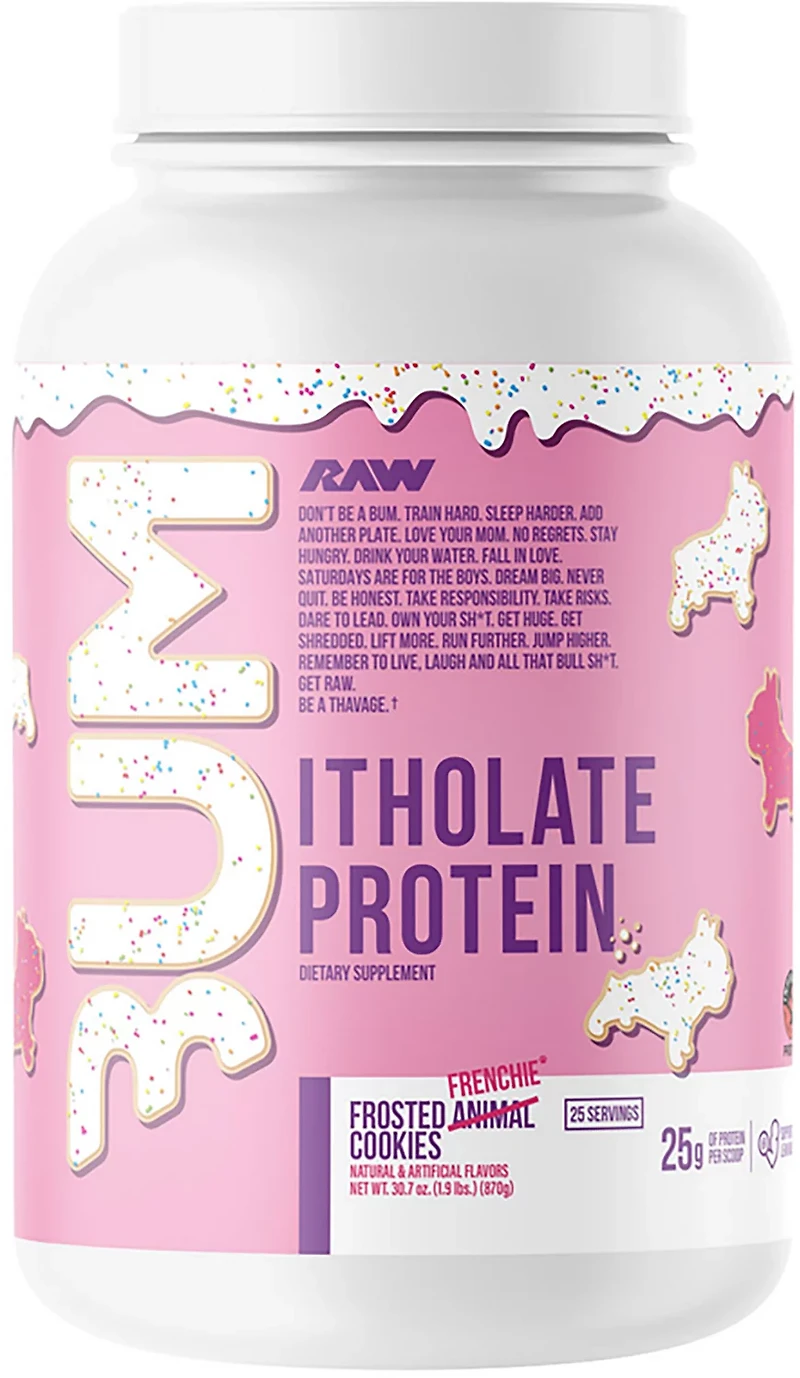 Cbum Isolated Frosted Frenchie Cookie Protein 25-servings