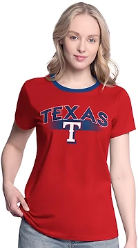 GIII-4Her Texas Rangers Pitch T-shirt