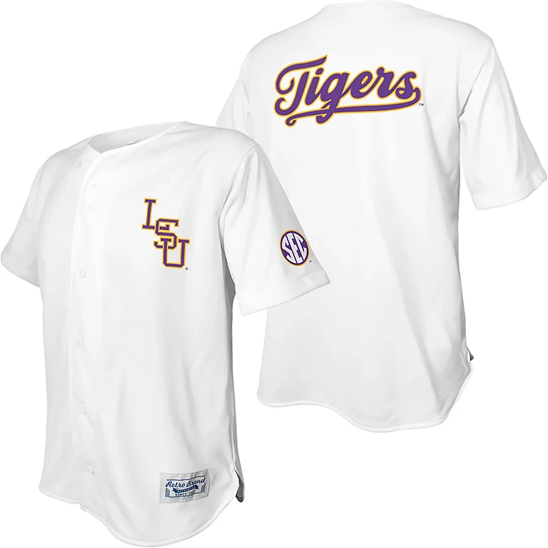 WILDCAT RETRO Men's LSU Tigers Baseball Jersey