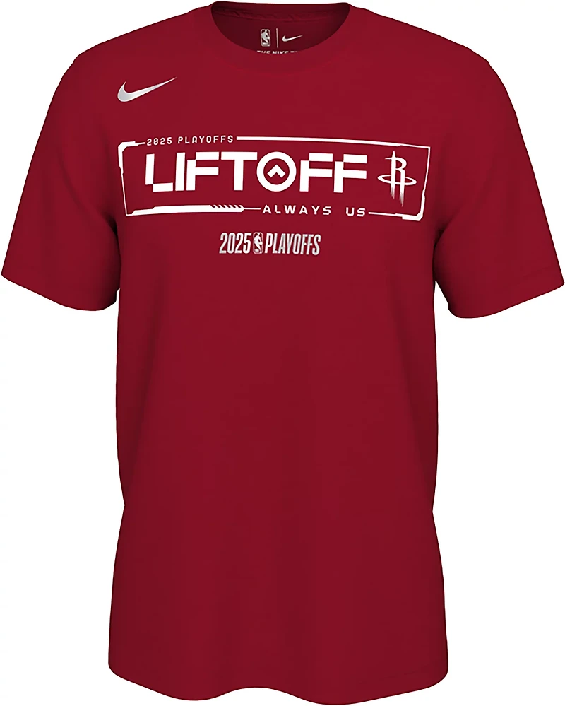 Unisex Nike Houston Rockets 2025 NBA Playoffs On-Court Mantra T-Shirt