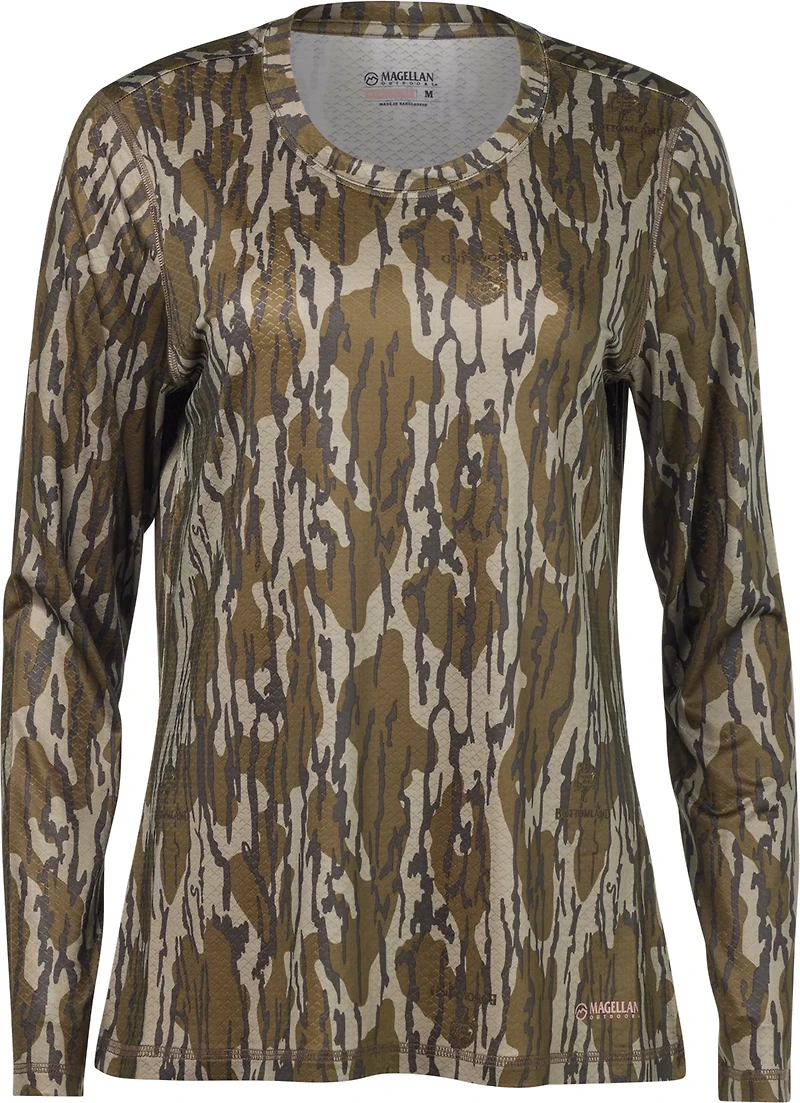 Magellan Outdoors Hunt Gear Women's Eagle Pass Tech Mesh Long Sleeve T-shirt