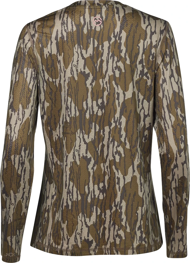 Magellan Outdoors Hunt Gear Women's Eagle Pass Tech Mesh Long Sleeve T-shirt