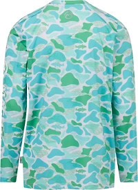 Magellan Outdoors Boys' Mallard Fish Camo Long Sleeve T-shirt