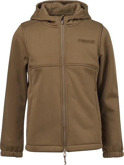 Magellan Outdoors Boys' Mesa 2.0 Solid Softshell Jacket