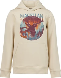 Magellan Boys' Buck Graphic Fleece Hoodie