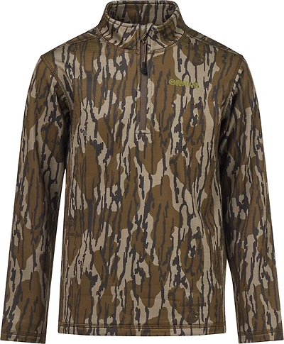 Magellan Outdoors Youth HuntGear Crockett 1/4 Zip Long Sleeve Pullover