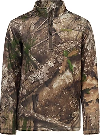 Magellan Outdoors Youth HuntGear Crockett 1/4 Zip Long Sleeve Pullover