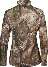 Magellan Outdoors Women's HuntGear Crockett 1/4 Zip Long Sleeve Pullover