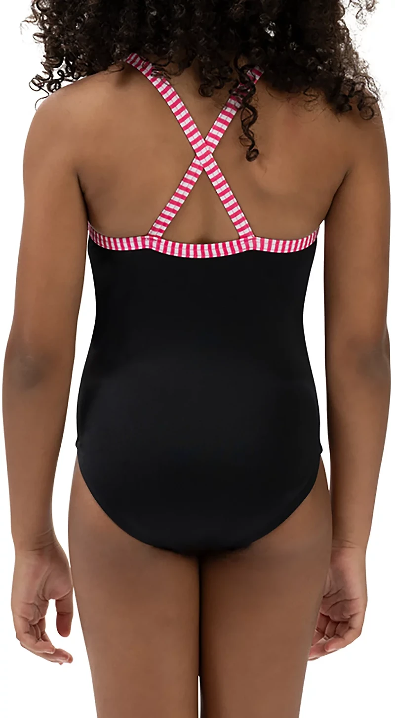 Dolfin Girls' Uglies Bloom 1-Piece Swimsuit