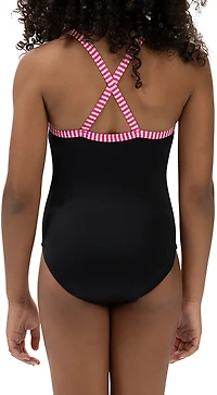 Dolfin Girls' Uglies Bloom 1-Piece Swimsuit