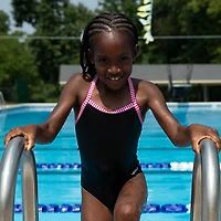 Dolfin Girls' Uglies Bloom 1-Piece Swimsuit