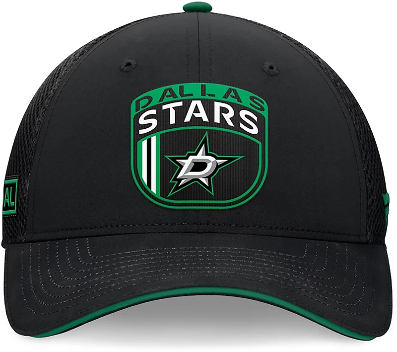 Fanatics Stars Draft Str Adj Meshback Trucker Cap