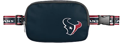 FOCO Houston Texans Wordmark Crossbody Belt Bag