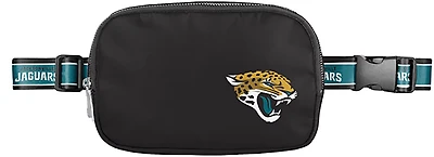 FOCO Jacksonville Jaguars Wordmark Crossbody Belt Bag