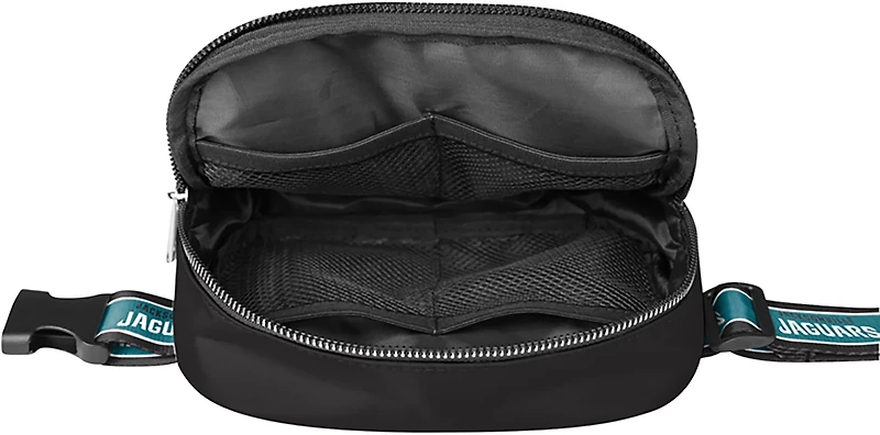 FOCO Jacksonville Jaguars Wordmark Crossbody Belt Bag