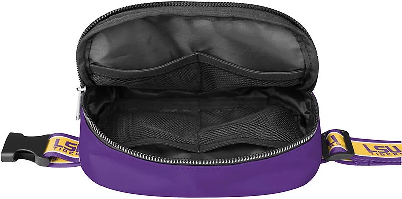 FOCO Louisiana State University Wordmark Crossbody Belt Bag