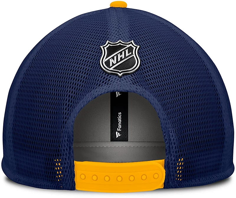 Fanatics Blues Rink Hometown 13 Flat Brim Snapback Cap
