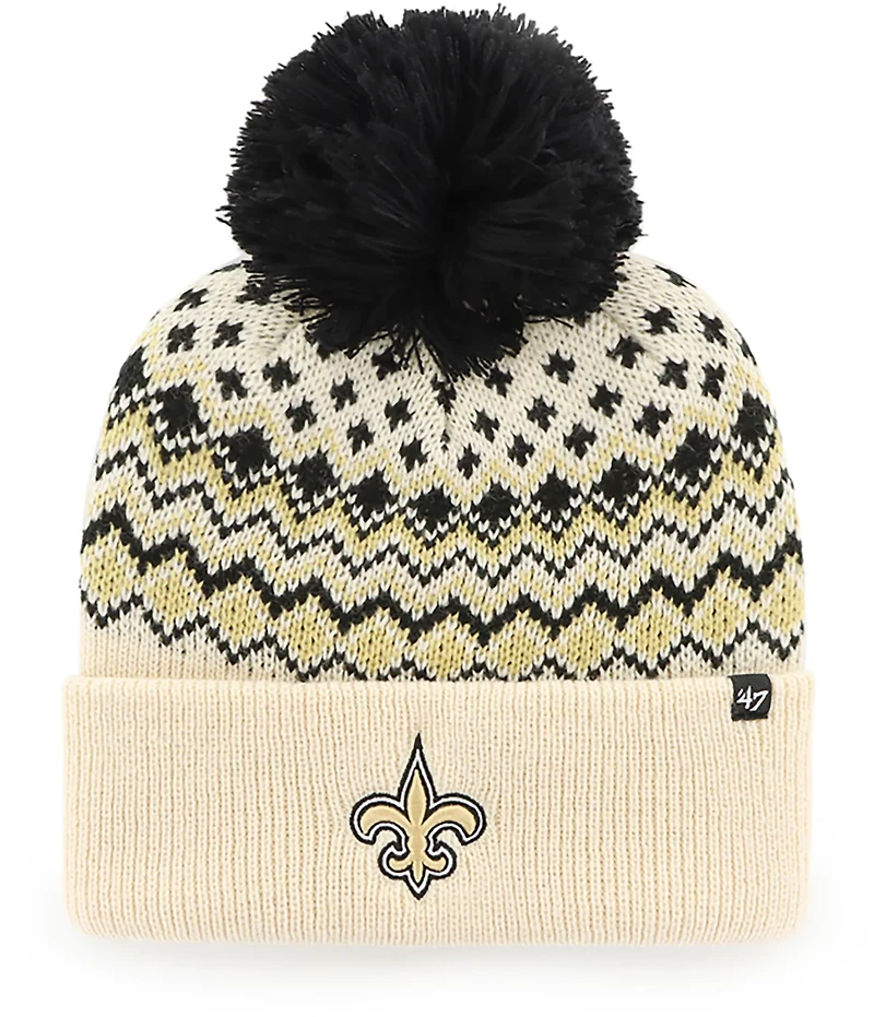 47 Women's Saints Elsa Cuff Knit Beanie
