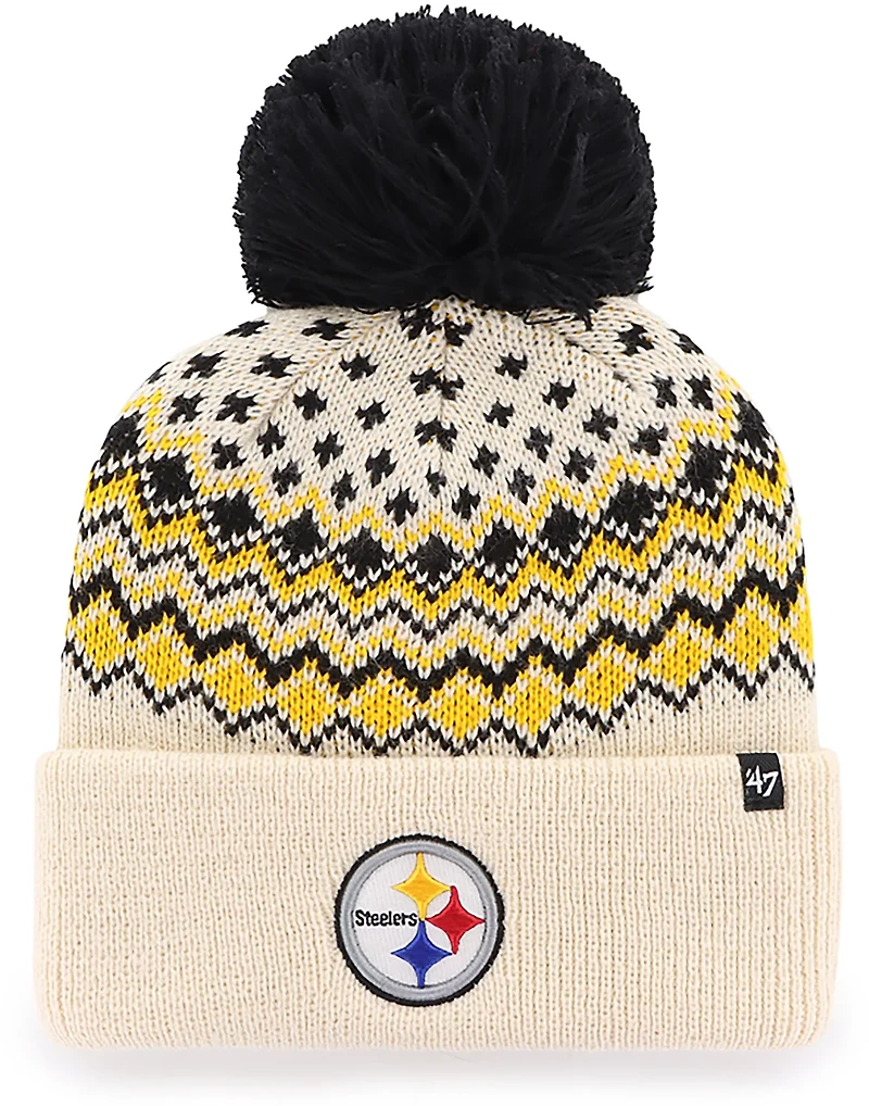 47 Women's Steelers Elsa Cuff Knit Beanie