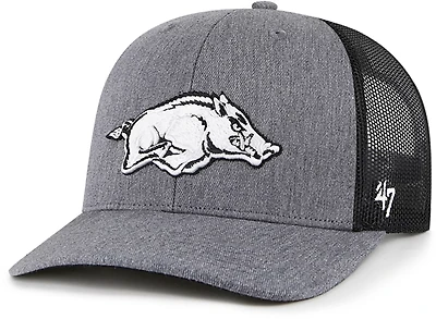 '47 Men's Arkansas Razorbacks Carbon Trucker Adjustable Hat