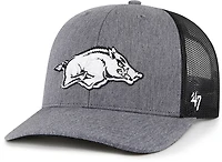 '47 Men's Arkansas Razorbacks Carbon Trucker Adjustable Hat