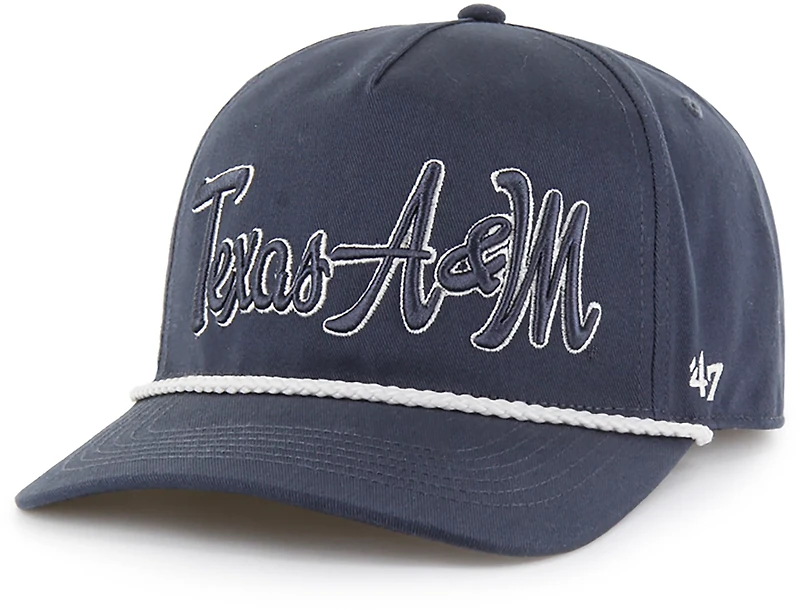 '47 Texas A&M University Overhand Script Hitch Snapback Cap