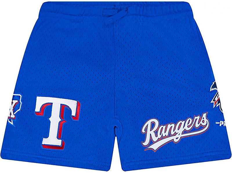 Pro Standard Boys' Texas Rangers Classic BB Mesh Shorts