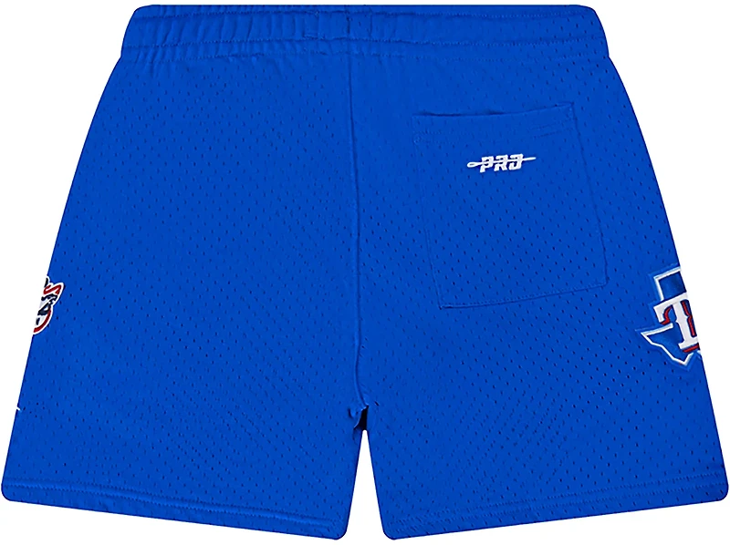 Pro Standard Boys' Texas Rangers Classic BB Mesh Shorts