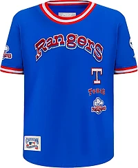 Pro Standard Boys' Rangers Retro Classic BB Striped Rib T-shirt