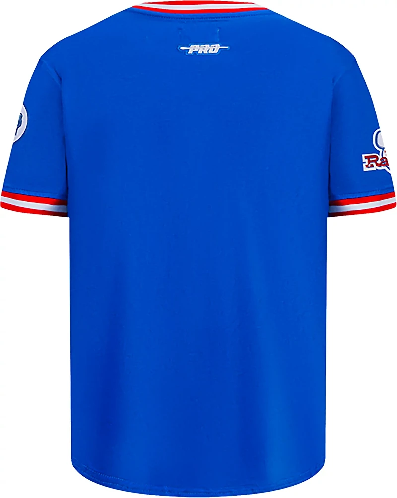 Pro Standard Boys' Rangers Retro Classic BB Striped Rib T-shirt