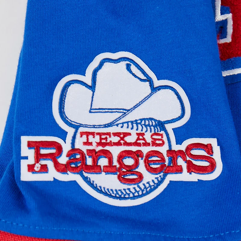 Pro Standard Boys' Rangers Retro Classic BB Striped Rib T-shirt