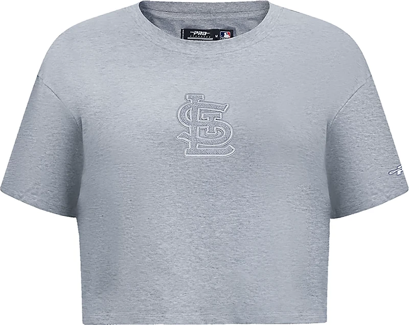 Pro Standard Women's Cardinals Reverse French Terry Boxy T-shirt