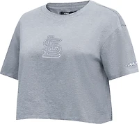 Pro Standard Women's Cardinals Reverse French Terry Boxy T-shirt