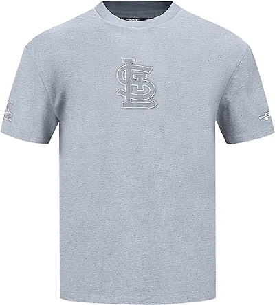 Pro Standard Men's Cardinals Reverse French Terry CJ Drop Shoulder T-shirt