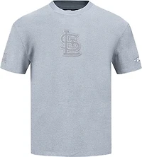 Pro Standard Men's Cardinals Reverse French Terry CJ Drop Shoulder T-shirt