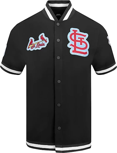 Pro Standard Men's St. Louis Cardinals DIY Pick Stitch Short Sleeve Jacket